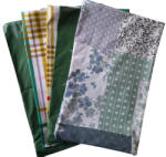  Pamut Kispárna huzat csomag / I. osztályú szett-valtozatos mintakkal