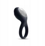 SVAKOM Tyler Vibrációs Gyűrű Fekete Szilikon 5 Mód 80x42mm (4700022)