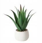 Boltze Aloe Vera cserépben Mesterséges Dísznövény Sötétzöld 11, 5X29 CM (4066076352302)