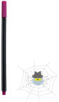 EVOffice Rostirón, tűfilc vízbázisú, 0, 4 mm, hatszögletű - viola
