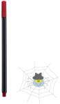 EVOffice Rostirón, tűfilc vízbázisú, 0, 4 mm, hatszögletű - piros
