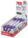 Maped Írástanuló rollertoll, 0, 7 mm, radírozható, MAPED "KIDY Learn MAGIC", nyuszi, lila, 12 db
