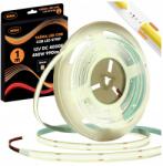 BERGE Led szalag Cob Neon 12V 1m 480 dióda 9W 990lm 4000K Fehér Semleges 8mm Világos (Taśma LED COB Neon 12V 1m 480 diod 9W 990lm 4)