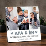 NagyAjándék. hu Egyedi fényképes fa fotópanel - Apák napjára