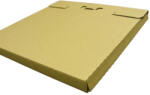  LP 12 inch bakelit lemez szállító karton 3-6 db lemezhez - 325x325x20mm (naptárhoz és könyvekhez is)