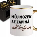 Style Couture Bögre Fehér Kerámia 300ml Ajándék Agy Felirat Koffein