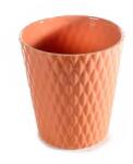 Decorer Ghiveci pentru flori ceramica portocaliu Ø 13 cm x 14 H (A71.38.97Bdeco)