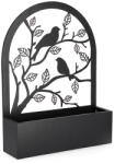 Bizzotto Suport ghivece flori metal negru Rosalinda 40.5x11.5x54 cm (0723951BDECO)