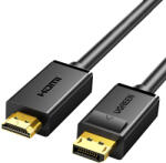 UGREEN DP101 DisplayPort - HDMI Cable FullHD 2m (Black) (10202) - scom