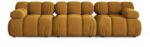 Micadoni Canapea Bellis cu tapiterie din catifea (MIC_03S_51_F1_BELLIS4) Canapea