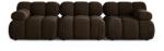 Micadoni Canapea Bellis cu tapiterie din catifea (MIC_03S_51_F1_BELLIS11) Canapea