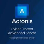 Acronis Cyber Protect Advanced Server Subscription License 5 Year (SSAAEKLOS21)