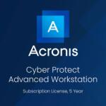 Acronis Cyber Protect Advanced Workstation Subscription License 5 Year (AWSAEKLOS21)