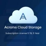 Acronis Cloud Storage Subscription License 5 TB 5 Year (8721098486331)