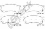 BRECK set placute frana, frana disc BRECK 21754 00 701 10 (21754 00 701 10)