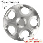 Versaco Тасове за джанти 14'' Versaco Matrix Silver (56238) - steficenter