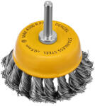 Denzel 65 mm fazékkorong fúróba, csésze alak, INOX préselt, csavart acél huzal (7446437)