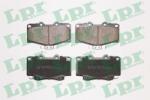 LPR set placute frana, frana disc LPR 05P058 (05P058)