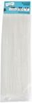 Detoolz Set 100 bride plastic albe Detoolz 3, 6 x 300 mm, protectie UV (DZ-CC7110-G01)