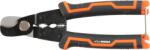  Cleste taietor si sertizare Strend Pro 175 mm pentru cabluri si sarma (2173670) Cleste