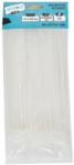 Detoolz Set 100 bride plastic Detoolz 4.8x200 mm, albe, cu protectie UV (DZ-CC7107-G01)