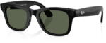 Ray-Ban Ochelari Smart Ray-Ban META Wayfarer Gen 2 RW4012 601/71, marime L (53-22), Wi-Fi 6, Bluetooth, Aparat foto cu filmare, Asistent vocal, 32GB Flash, Lentile G-15 Verzi, Negru Lucios (RW4012 601/71 53-2