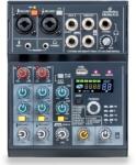 Soundsation - MIOMIX 4LS 4-csatornás keverő Digitális Effekttel, Lejátszóval, OTG és Audio Interfésszel - hangszerdepo