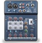 Soundsation - Miostream4 4-csatornás keverő OTG, Bluetooth és Hangkártya funkciókkal - hangszerdepo