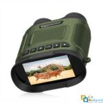 BLIROWIN Binoclu Digital Profesional cu Night Vision, pentru vanatoare, 2.5K @30 fps, zoom digital 8X, zoom optic 10x, ecran LCD 3 inch, acumulator 2600 mAh, verde (BCD60276027) Binoclu