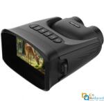BLIROWIN Binoclu Digital Profesional cu Night Vision pentru vanatoare cu lentila rotativa la 180 de grade, 4K, zoom digital 15x, ecran 4 inch IPS HD, acumulator 10000 mAh, 48 Mpx, negru (BCD60976097) Binoclu