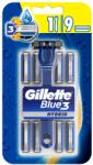 Gillette Blue 3 Мъжка самобръсначка Hybrid, с 9 сменяеми ножчета