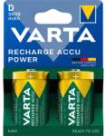 VARTA 56720101412 Power góliát D 3000mAh akkumulátor 2db/csomag (műanyagmentes csomagolás) (56720101412) - bestbyte