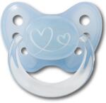Dentistar Латексова залъгалка с халка Dentistar - Орто сърчица, синя, размер 1 (22102) - ozone