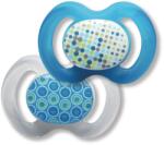 Baby-Nova Силиконова залъгалка Baby Nova Капка - Размер 1, 2 броя, синя (27230) - ozone