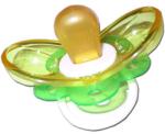 Elemed Латексова залъгалка Elemed - Intelligent Dummy, 0-6 месеца, с форма на черешка (BP-721-1) - ozone