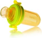 Kidsme Биберон за храна Kidsme - Скуизър, 4м+, lime and yellow (160378 LI) - ozone