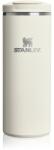 Stanley Transit Fliptop Mug cană termoizolantă mic Cream Gloss 350 ml