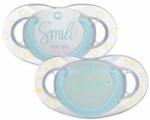 Bebeconfort Силиконови залъгалки Bebe Confort - Dental Safe, 2 броя, 6-18м, Take me moon (3104201580) - ozone