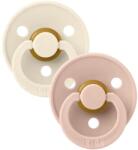 BIBS Залъгалки Bibs - Colour, Ivory-Blush, 0-6 м, 2 броя (110256) - ozone