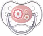 Canpol Силиконова залъгалка Canpol - Newborn Baby, 0-6 месеца, розова (22/580_pin) - ozone
