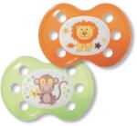 Baby-Nova Бебешка каучукова залъгалка Baby Nova - Джунгла, 2 броя (24140) - ozone