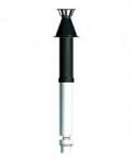  Kit VERTICAL cu palarie pentru evacuare gaze arse centrala condensatie Ariston Dn80/125 L=1m (3318080) - hit