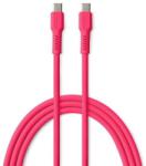 Colorum Кабел Colorum - 14984, USB-C/USB-C, 1.8 m, магента (14984)