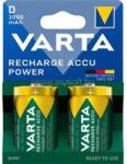 VARTA RECHARGE ACCU POWER elem D, újratölthető, 2db/csomag (VARTA_56720101412) (VARTA_56720101412)