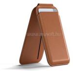 Satechi Vegan-Leather Magnetic Wallet Stand (iPhone 12/13/14/15 all models) - Brown (ST-VLWN) (ST-VLWN)