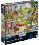 House of Puzzles 1000 db-os puzzle - Feeding The Ducks (HP0209) (HP0209)