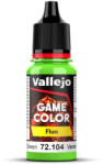 Vallejo Game Color - Fluorescent Green 18 ml (72104)