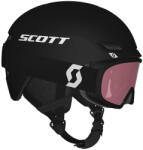 SCOTT Keeper 2 + Witty Jr bukósisak készlet bukósisak: 51-54 cm / fekete/rózsaszín