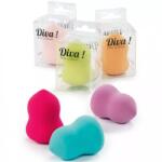 Sibel Sminkszivacs - Diva - Latexmentes , Színes 0904560