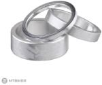 SPANK Spacer kormányszár alátét készlet, 1 1/8", ezüst